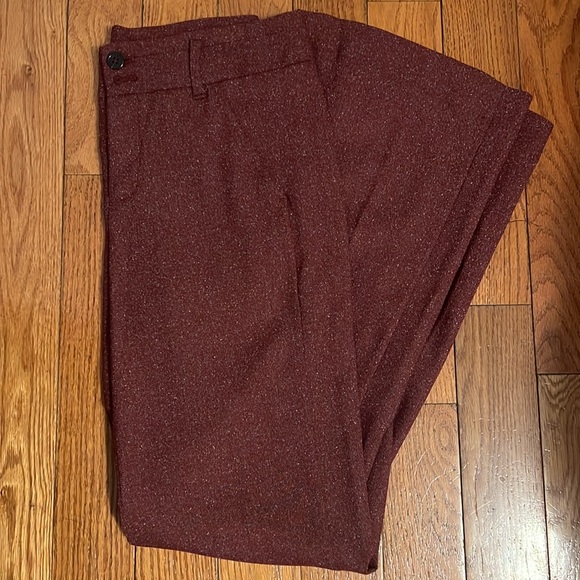 Anthro maroon pants - Picture 3 of 4